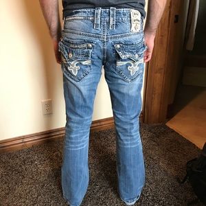 Men’s Rock Revival “Clive” Jeans